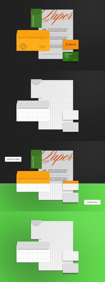 文具品牌模型样机 (PSD)