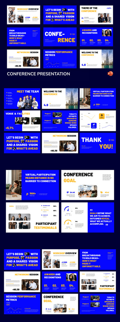 会议PPT模板 (PPTX)