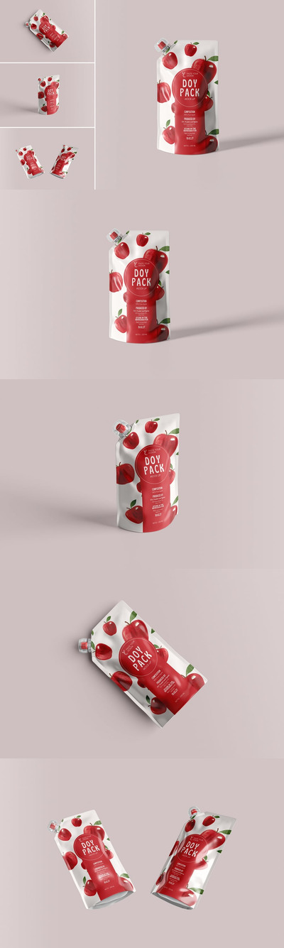 包装模型样机 (PSD,PDF)