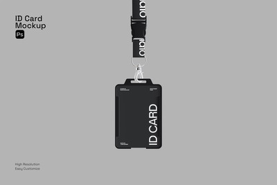 工牌模型样机 (PSD)