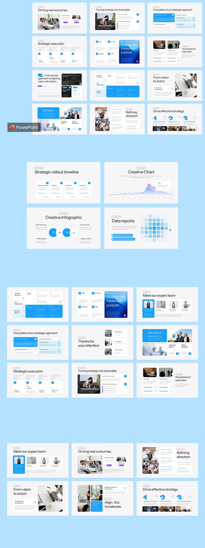 计划战略PPT模板 (PPTX)