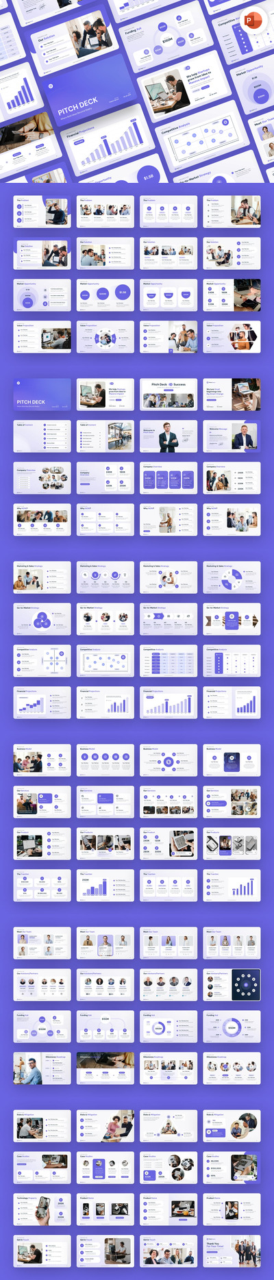 商业路演PPT模板 (PPTX)