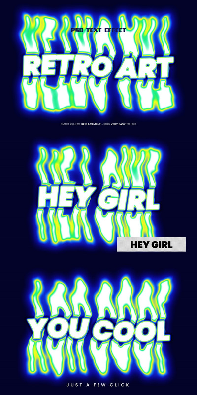 复古艺术照片效果（PSD）