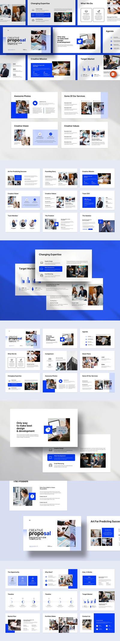 创意提案PPT模板 (PPTX)