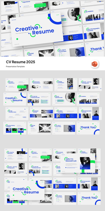 简历PPT模板 (PPTX)