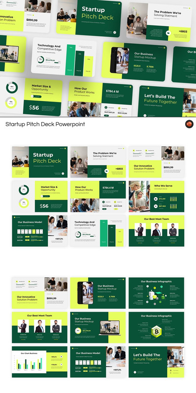 项目启动/路演PPT模板 (PPT,PPTX)