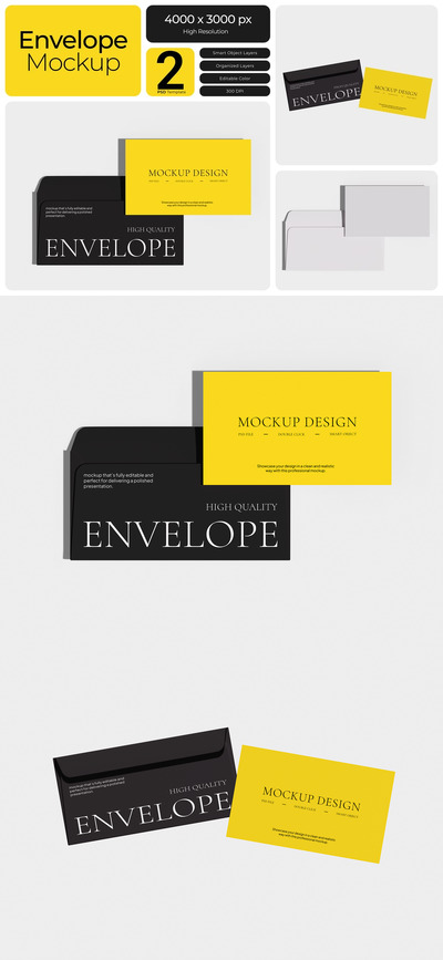 信封模型样机 (PSD)