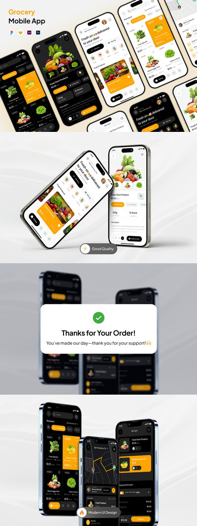 杂货店APP UI KT (FIG,PSD,SKETCH,XD)