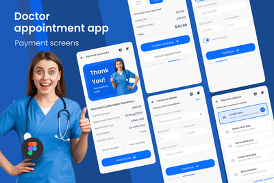 门诊预约APP UI KIT (FIG)
