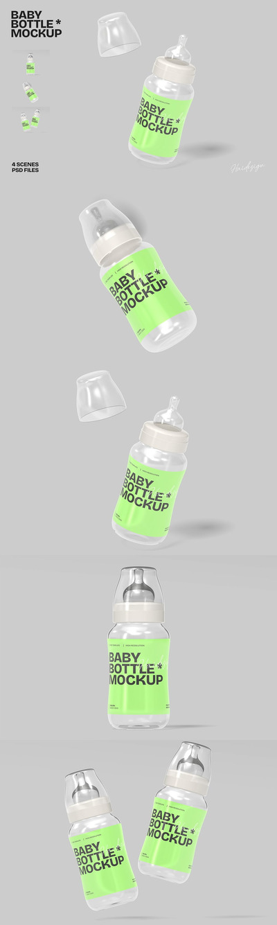 婴儿瓶模型样机 (PSD)