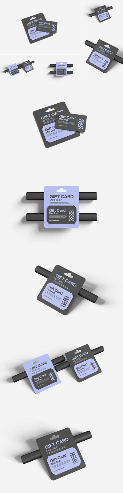 礼品卡模型样机 (PSD)