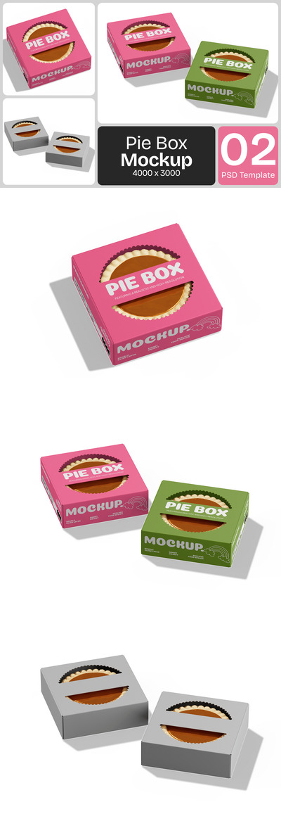 饼盒模型样机 (PSD)