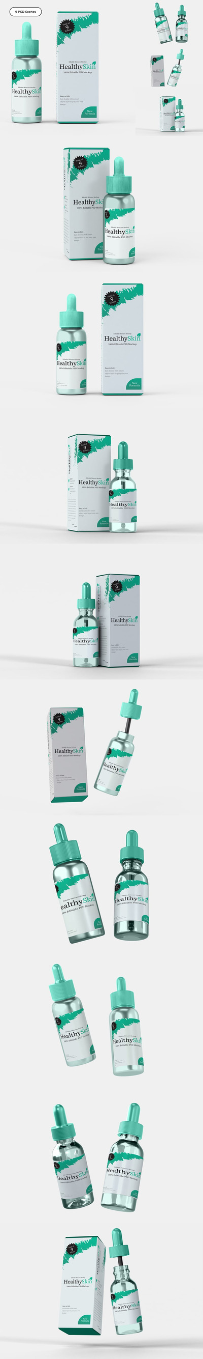 滴管瓶模型样机 (PSD)