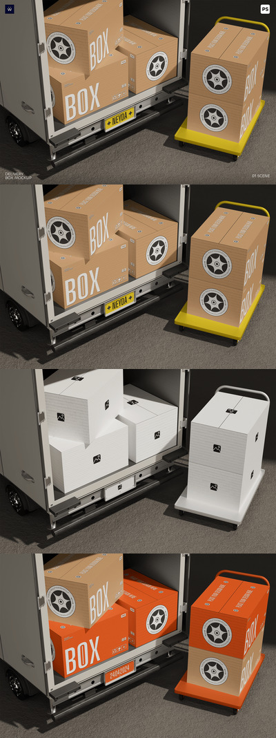 交付盒模型样机 (PSD)
