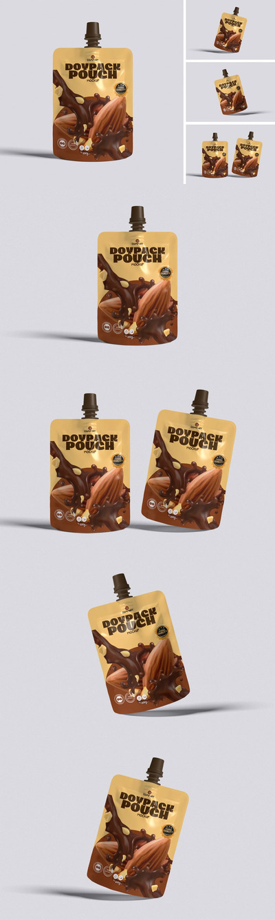 喷嘴小袋模型样机 (PSD,PDF)