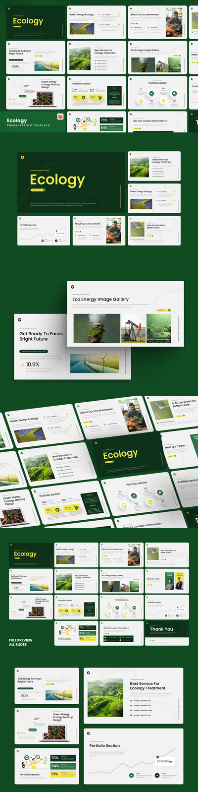 生态环境PPT模板 (PPTX)