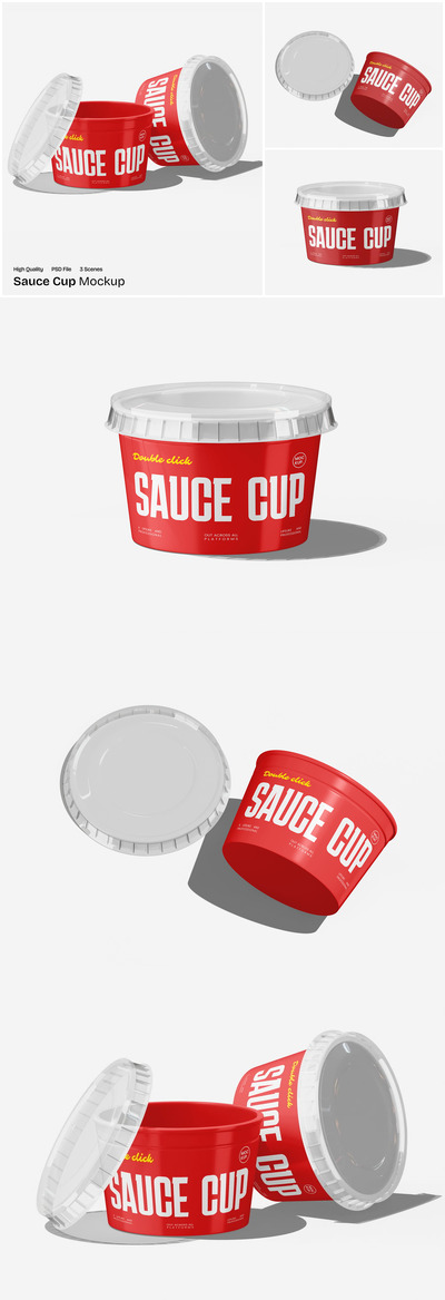 调味杯模型样机 (PSD)