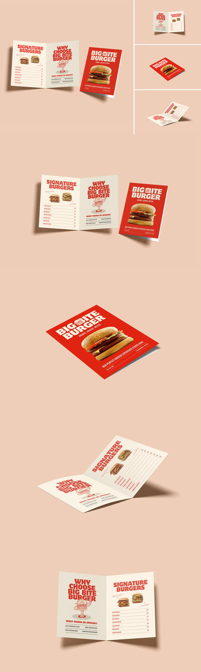 双折小册子模型