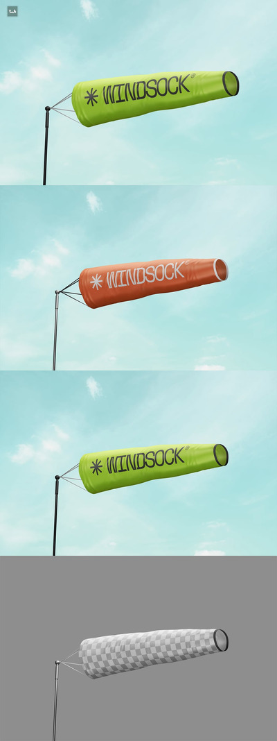 风向袋模型004