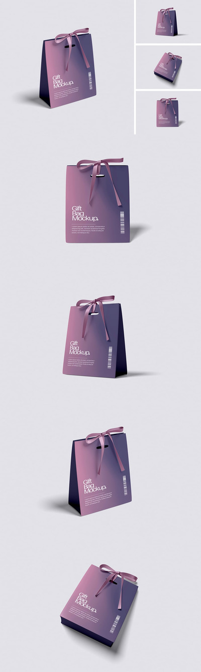 礼品袋模型