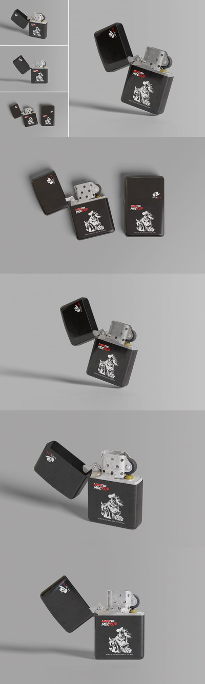 Zippo打火机模型