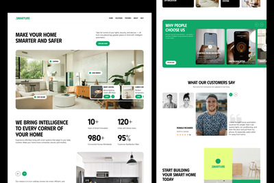 智能家居登陆页面