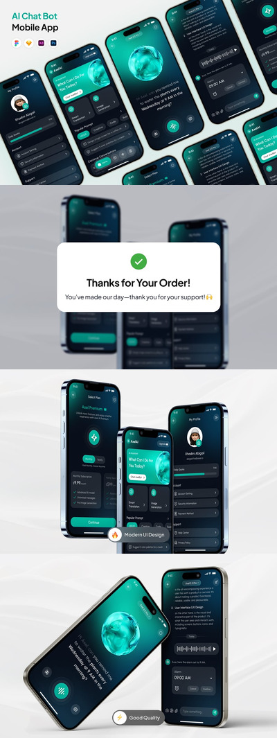 人工智能聊天机器人移动应用程序