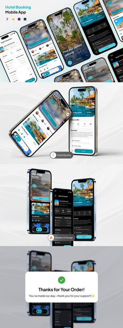 酒店预订应用程序