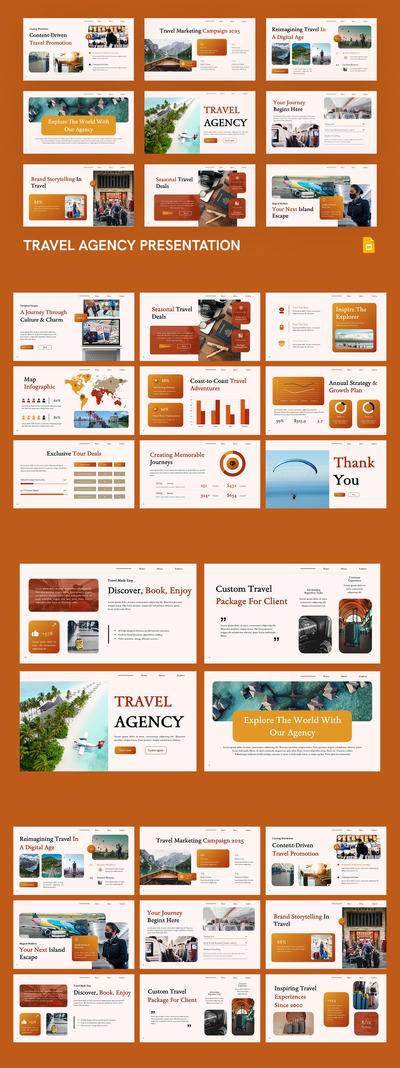 旅行社 Google 幻灯片