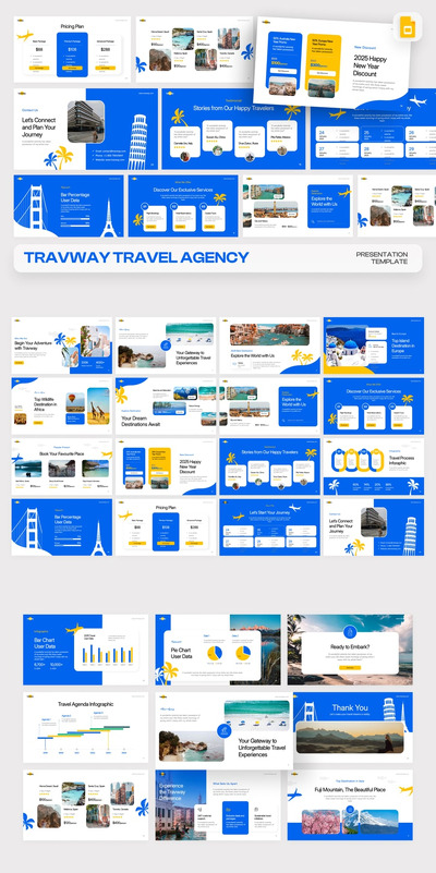 旅行社 Google 幻灯片