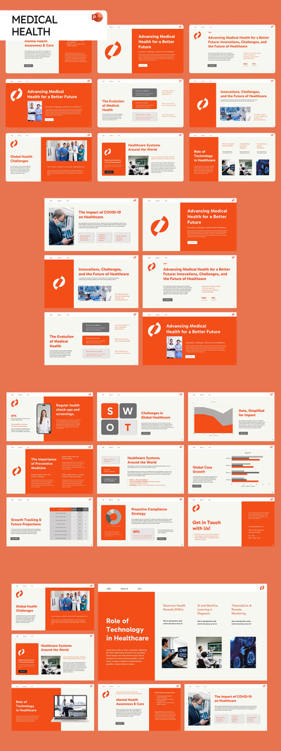 医疗健康 PowerPoint