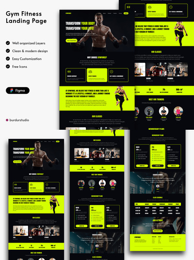 健身房健身登陆页面