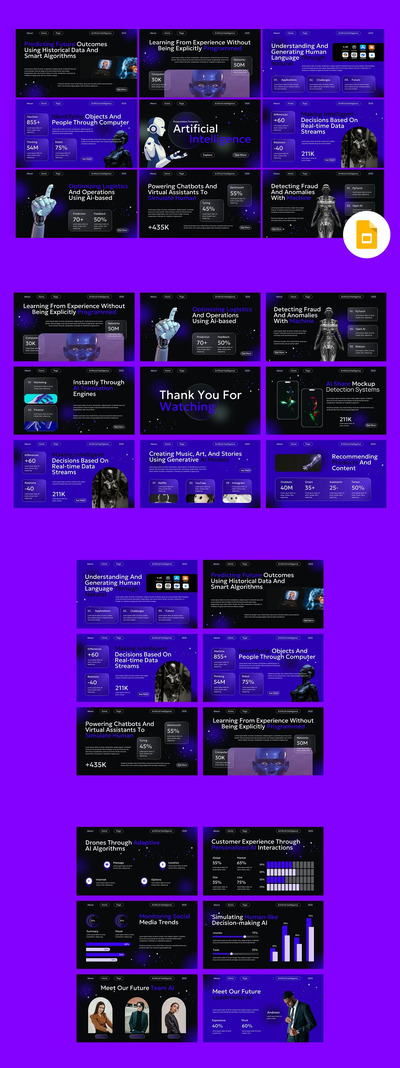 人工智能 Google 幻灯片