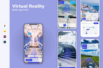 虚拟现实移动应用程序 UI 套件