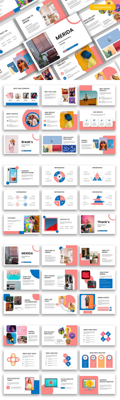 Merida – 商务 Google 幻灯片模板