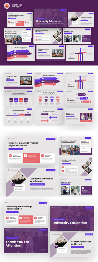 大学教育 – PowerPoint模板