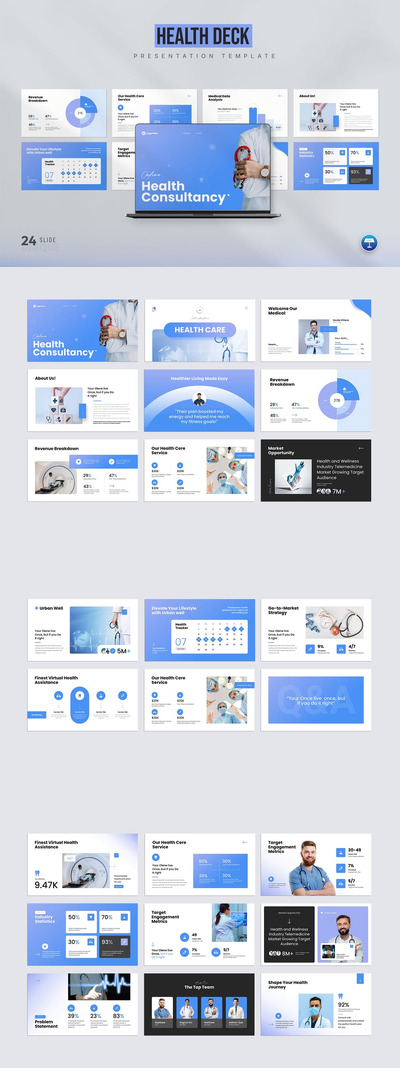 医疗演示Keynote模板