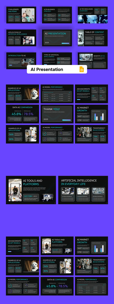 人工智能 Google 幻灯片