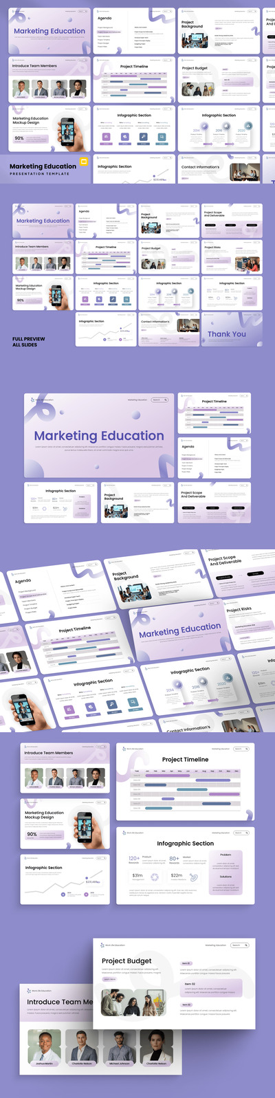 营销教育 – Google 幻灯片