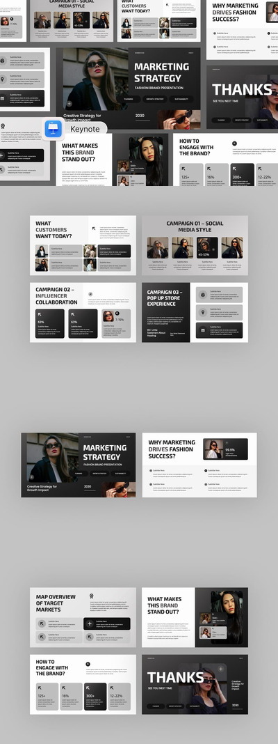 现代营销时尚品牌主题演讲