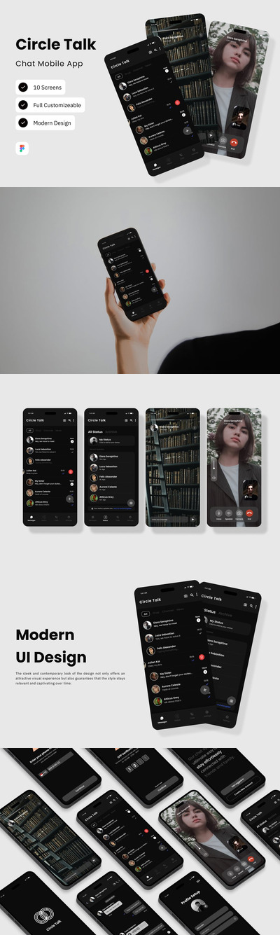 Circle Talk – 聊天移动应用