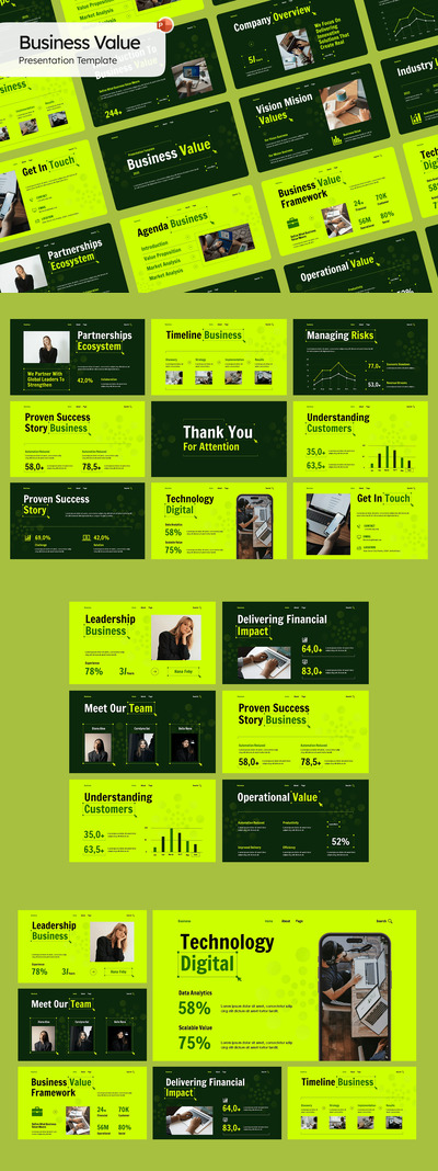 商业价值 PowerPoint