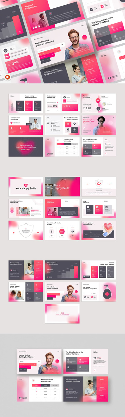 医疗保健 PowerPoint 演示文稿