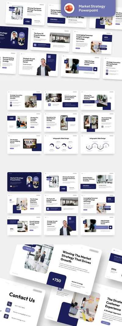 市场策略 PowerPoint 演示文稿