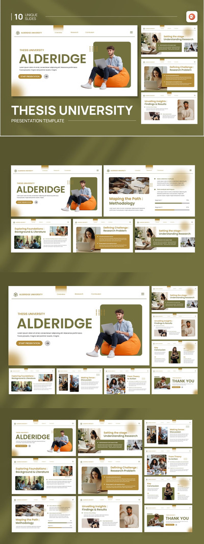 大学论文 PowerPoint