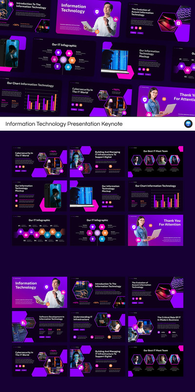 信息技术IT主题演讲