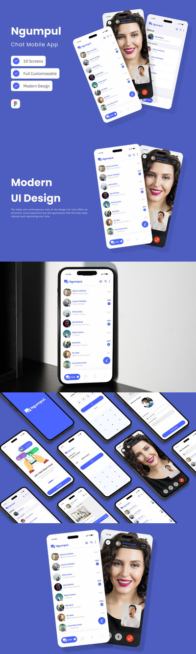 Ngumpul – 聊天移动应用