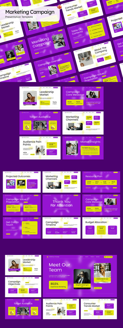 营销活动 PowerPoint