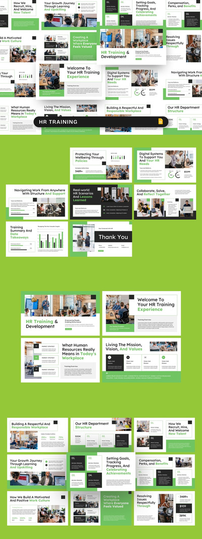 人力资源培训 Google 幻灯片