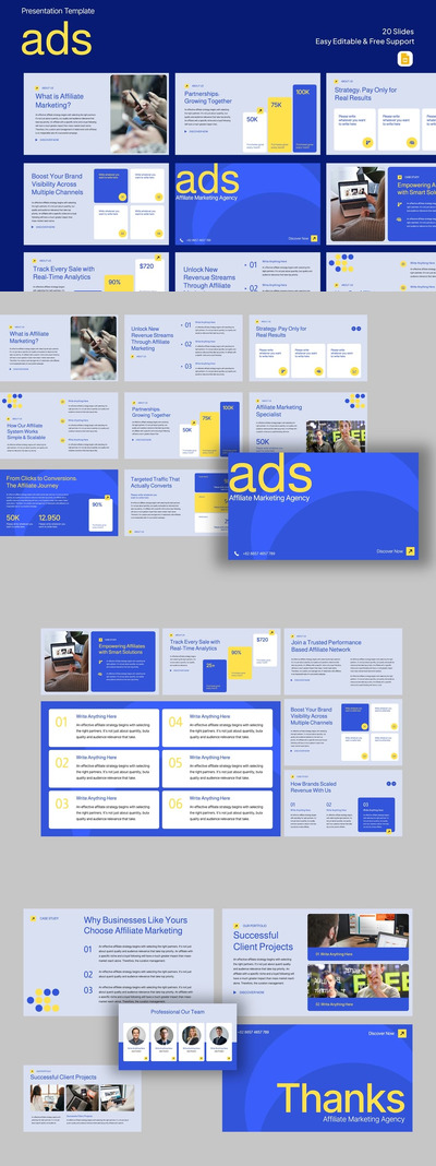 联盟营销 Google 幻灯片